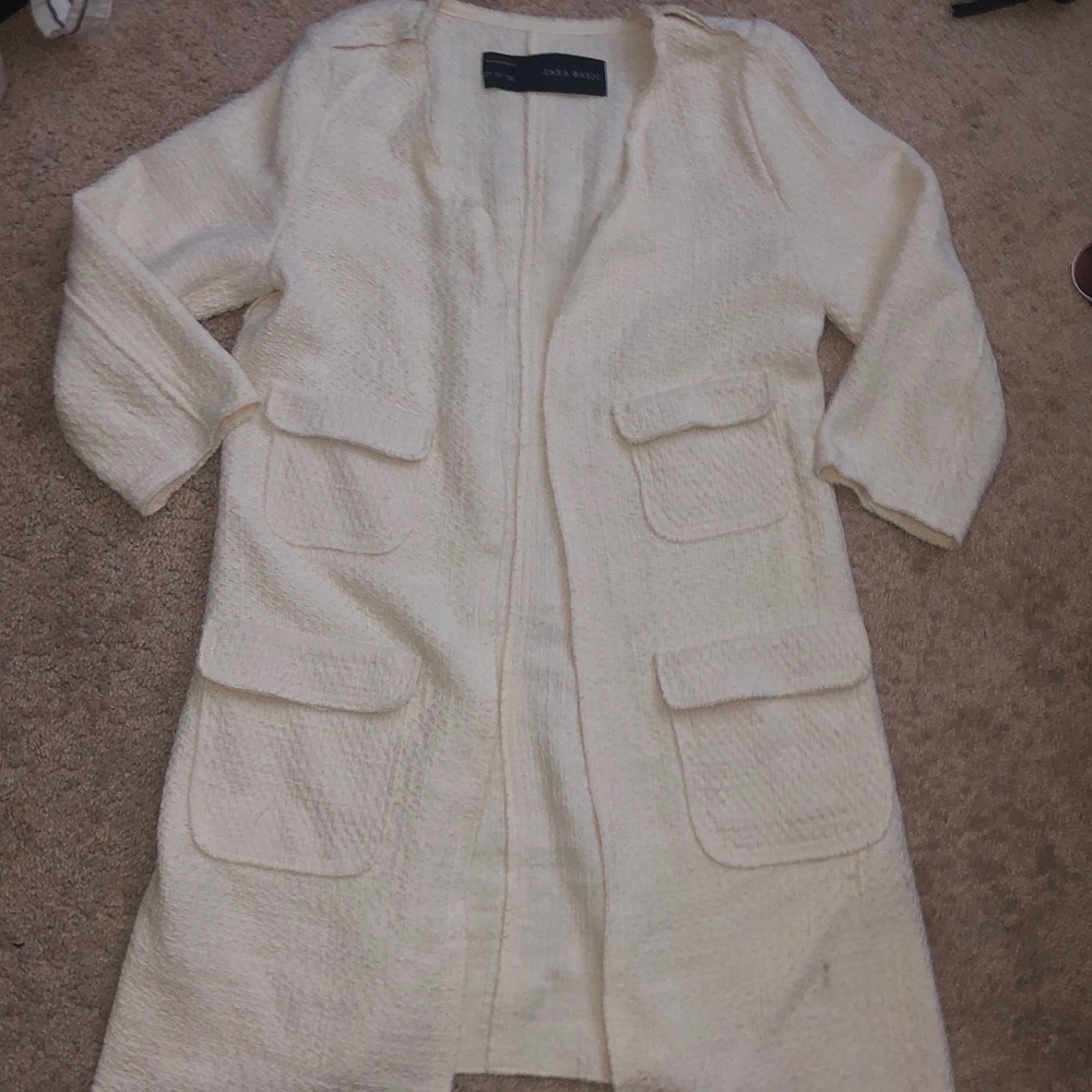 Zara Tweed like duster
